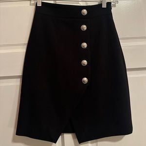 Maje Black Skirt